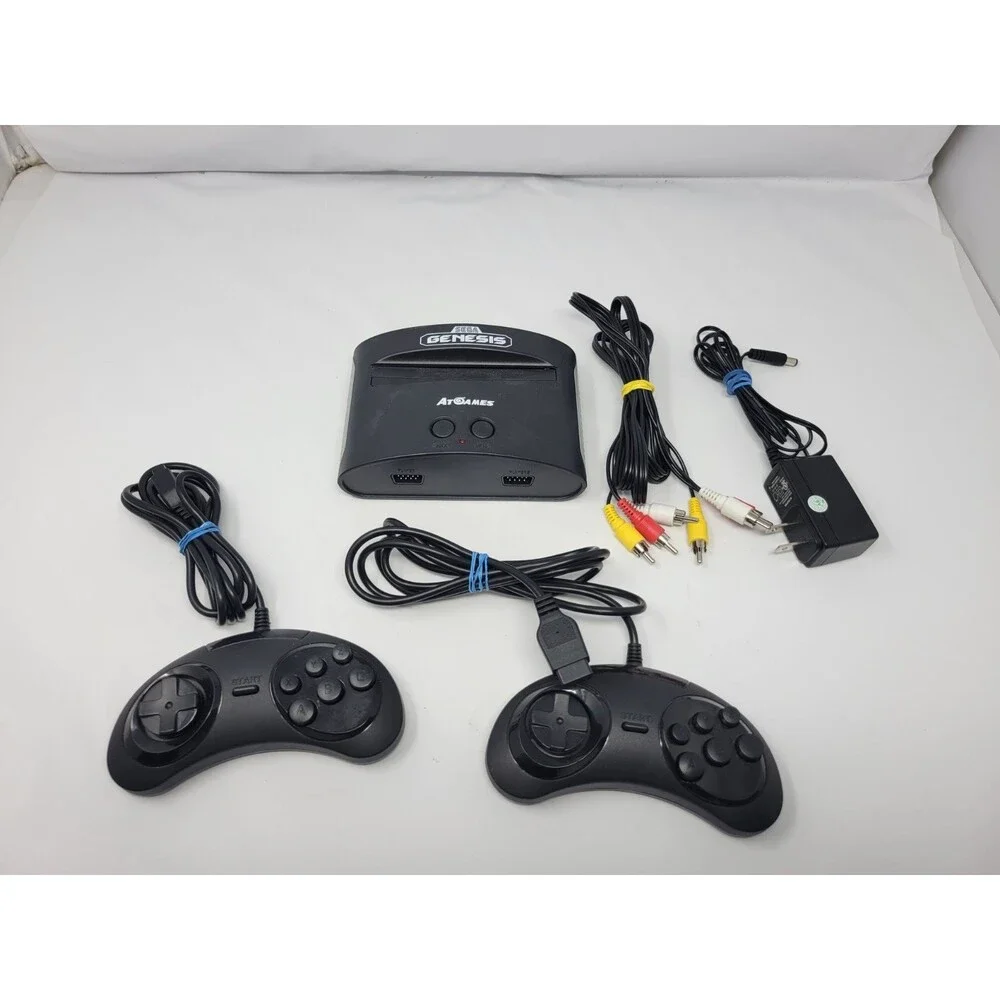 SEGA Genesis Classic Plug & Play Console 81 Built-In Games W/Controllers FB8280C